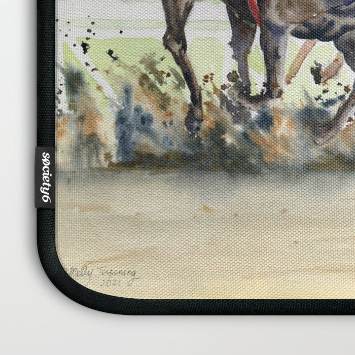 Horse Racing 2 Laptop Sleeve Gallery Image 3