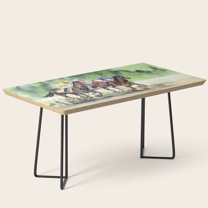 Horse Racing 2 Coffee Table Gallery Image 1