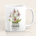 Italian Orchid Cute Botanical Illustration Coffee Mug Gallery Image 1