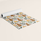 Spring Cheetah Pattern I - Green and Yellow Yoga Mat Gallery Image 2