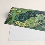 Maximalist Art Botanical Poster Flower Print Polkadot Pattern Floral Art Forest Wall Art Pastel Art Wrapping Paper Gallery Image 2