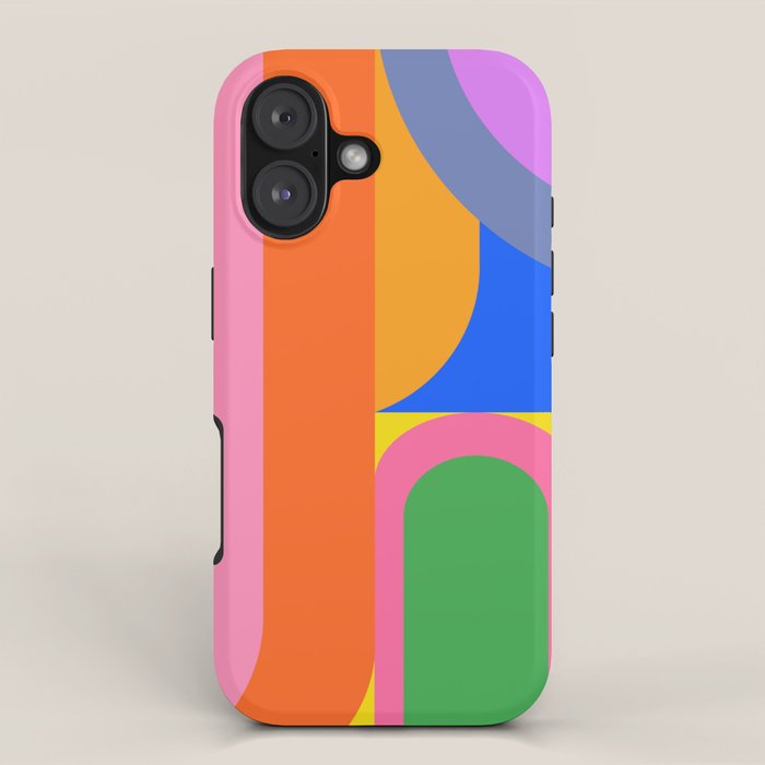 Shape and Color Study 59 iPhone Case Gallery Image 1