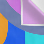 Shape and Color Study 59 Wall Tapestry Gallery Image 3