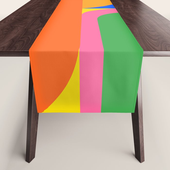 Shape and Color Study 59 Table Runner Gallery Image 1