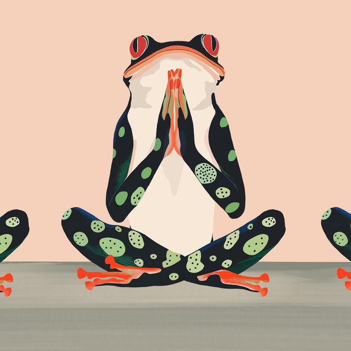 Yoga Frog Coffee Mug Gallery Image 2