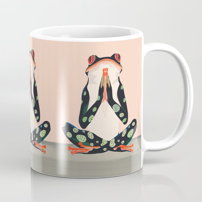 Yoga Frog Coffee Mug Gallery Image 1