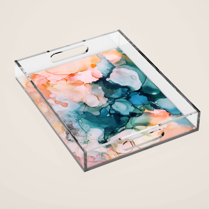Coral Reef Acrylic Tray Gallery Image 1