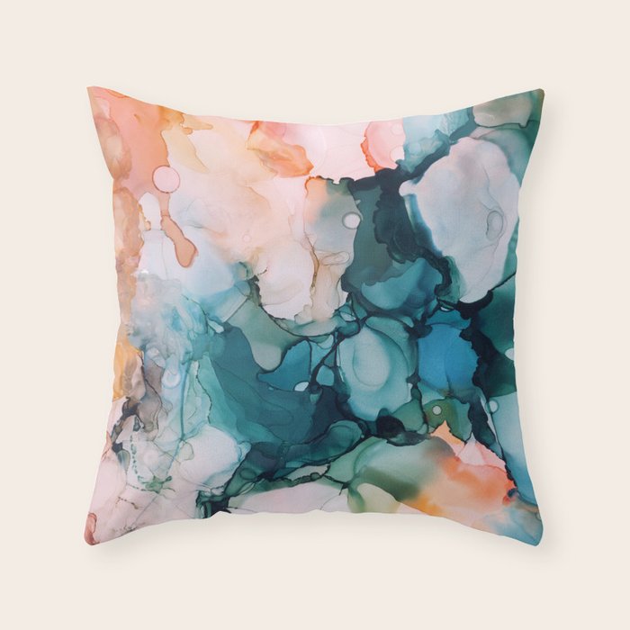 Coral Reef Throw Pillow Gallery Image 6
