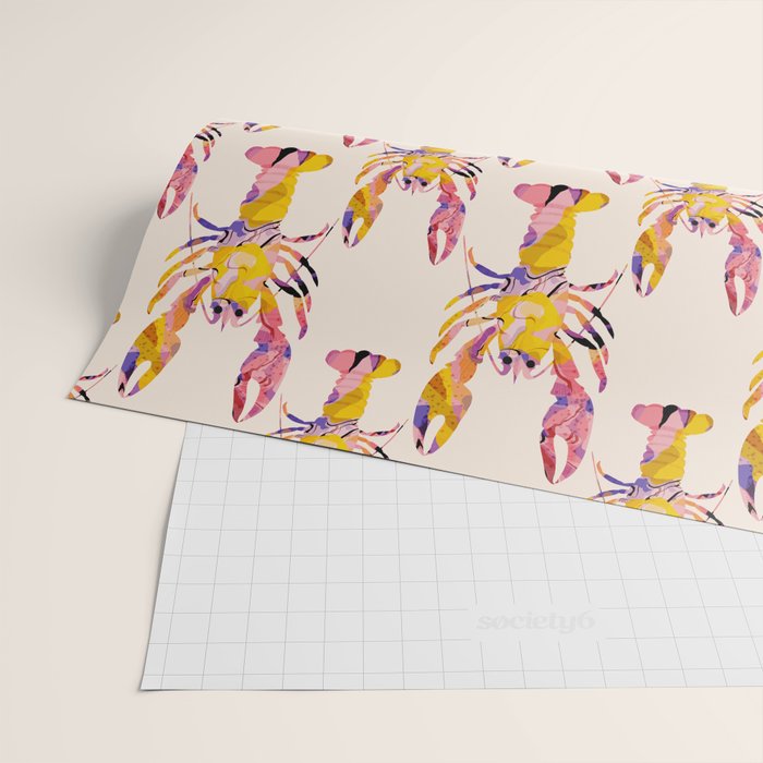 Lobster Wrapping Paper Gallery Image 2