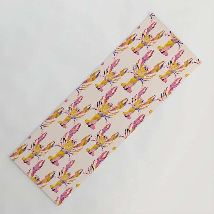 Lobster Yoga Mat Gallery Image 1