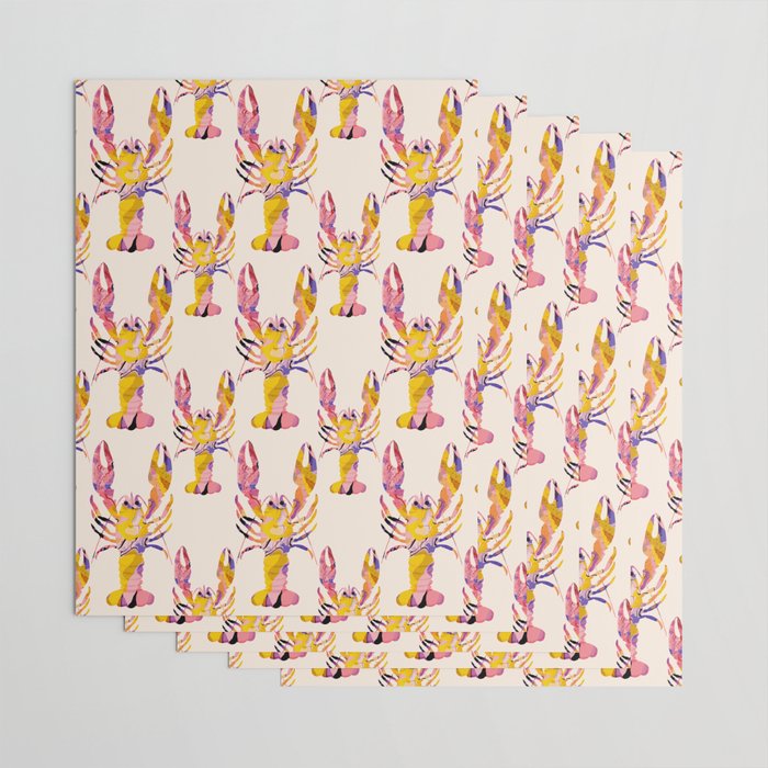 Lobster Wrapping Paper Gallery Image 3