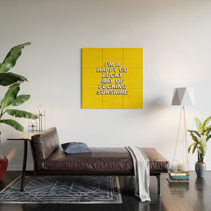 Ray of Sunshine Wood Wall Art Gallery Image 2
