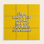 Ray of Sunshine Wood Wall Art Gallery Image 1
