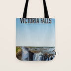 Visit Victoria Falls Tote Bag Gallery Image 1