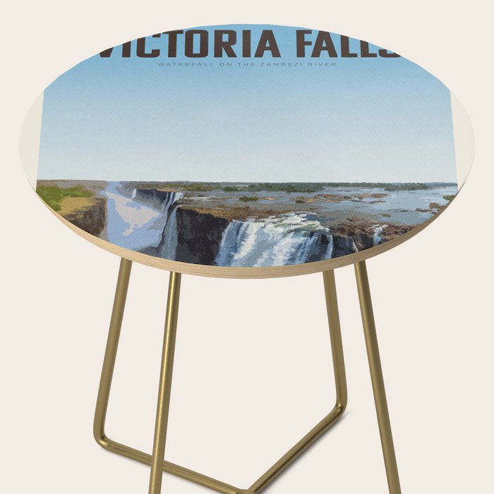 Visit Victoria Falls Side Table Gallery Image 2