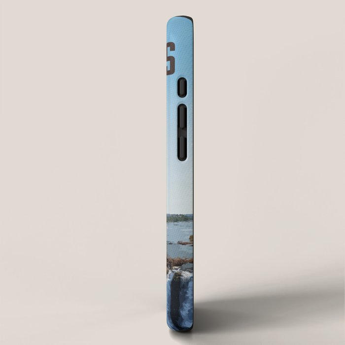 Visit Victoria Falls iPhone Case Gallery Image 2