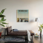 Visit Victoria Falls Wood Wall Art Gallery Image 2