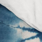 Shibori Indigo Abstract Pattern Japanese Comforter Gallery Image 4