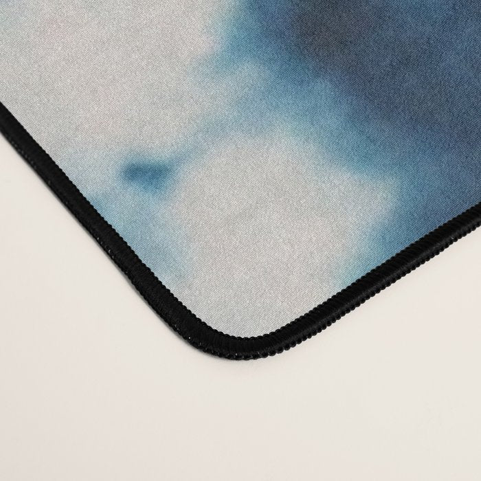 Shibori Indigo Abstract Pattern Japanese Desk Mat Gallery Image 4