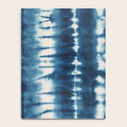 Shibori Indigo Abstract Pattern Japanese Notebook Gallery Image 4