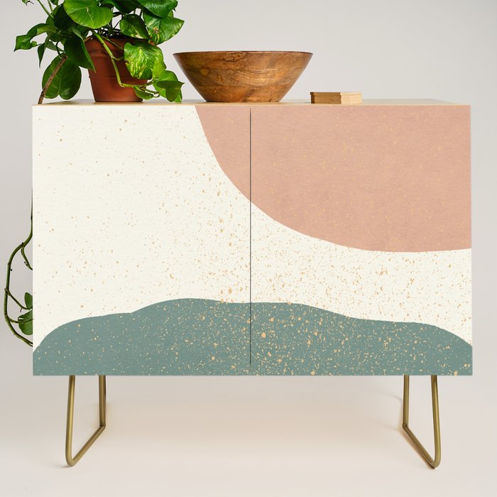 Minimalist Painting - Terra Green Credenza Gallery Image 1