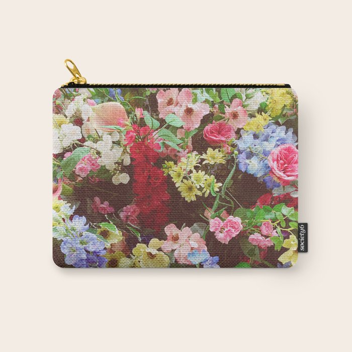 Floral Explosion Carry All Pouch Gallery Image 1