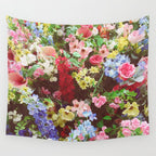 Floral Explosion Wall Tapestry Gallery Image 4