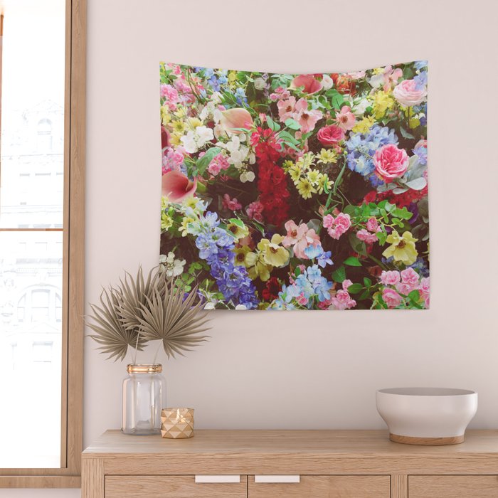 Floral Explosion Wall Tapestry Gallery Image 2