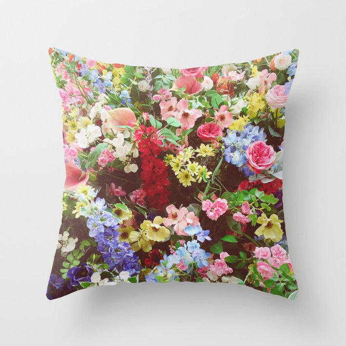 Floral Explosion Throw Pillow Gallery Image 6