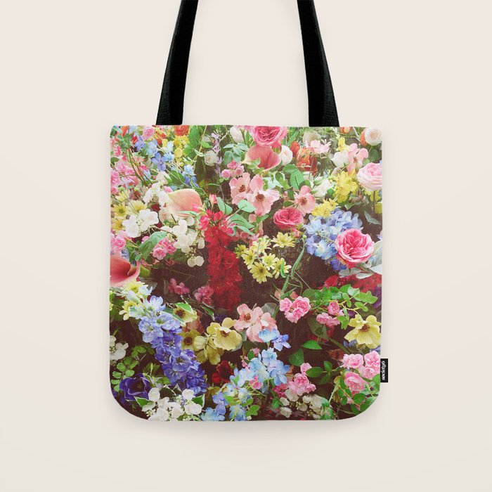 Floral Explosion Tote Bag Gallery Image 1