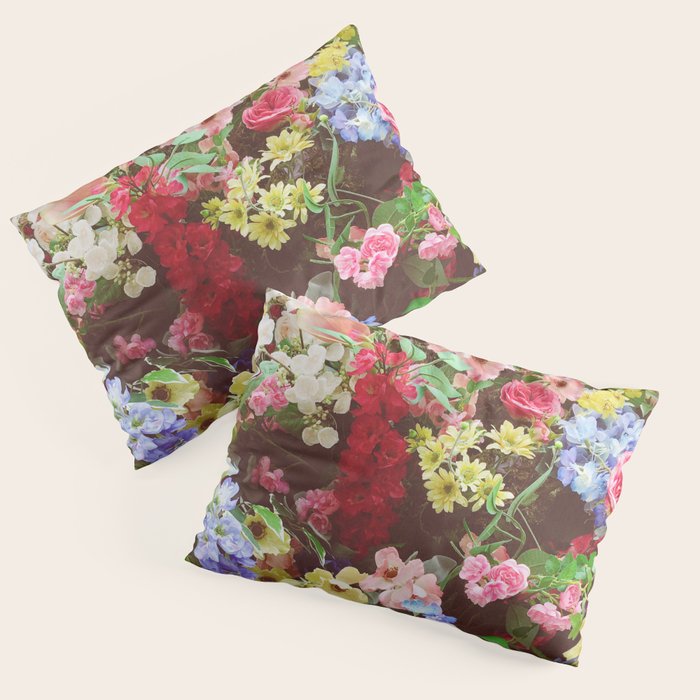 Floral Explosion Pillow Sham Gallery Image 1