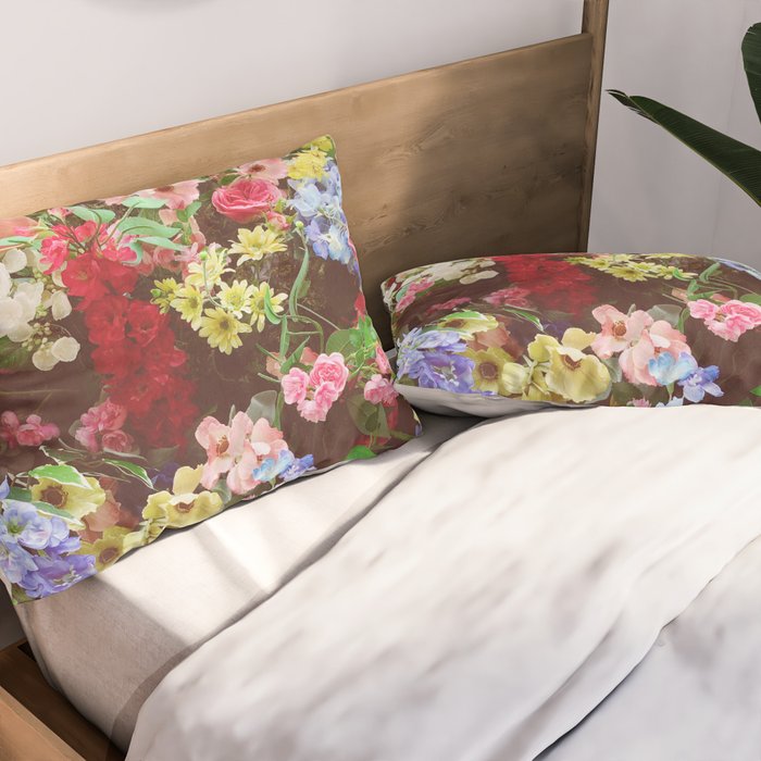 Floral Explosion Pillow Sham Gallery Image 2
