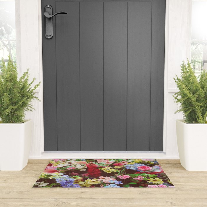 Floral Explosion Welcome Mat Gallery Image 3