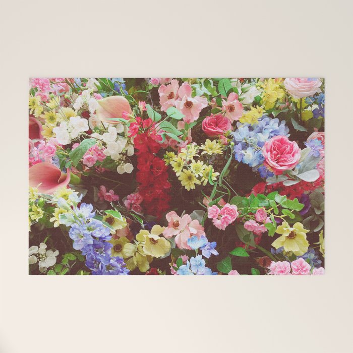 Floral Explosion Welcome Mat Gallery Image 1