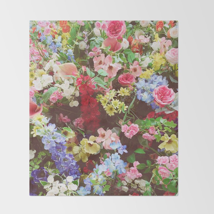 Floral Explosion Throw Blanket Gallery Image 2