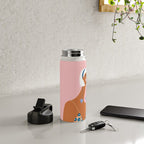 Cheetah Earrings Water Bottle Gallery Image 5