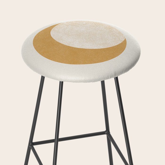 Moon Crescent - Gold Stool Gallery Image 2