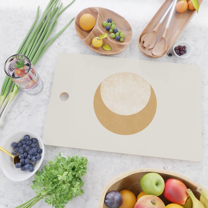 Moon Crescent - Gold Cutting Board Gallery Image 2