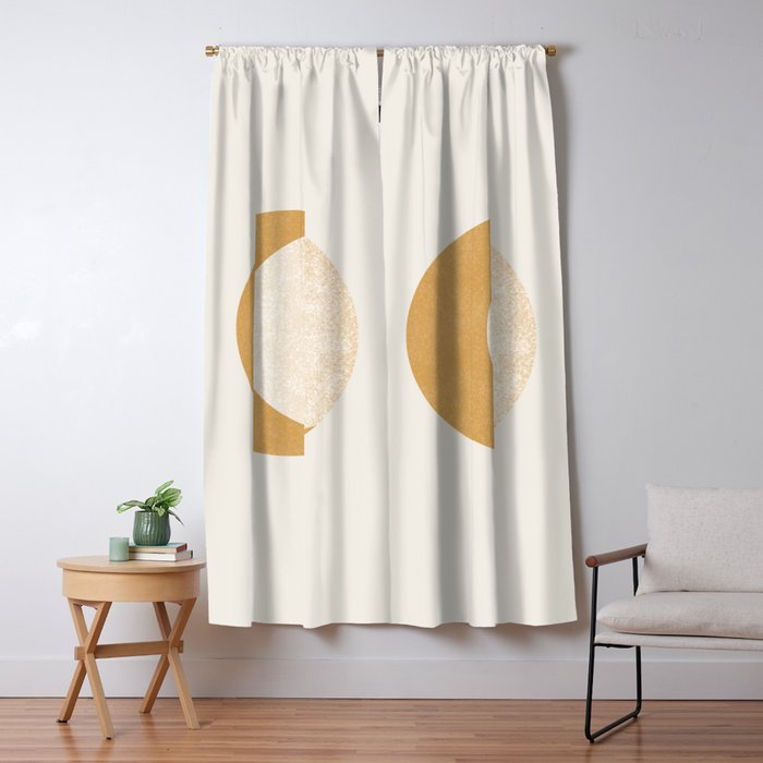 Moon Crescent - Gold Window Curtain Gallery Image 5