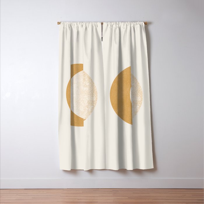Moon Crescent - Gold Window Curtain Gallery Image 3