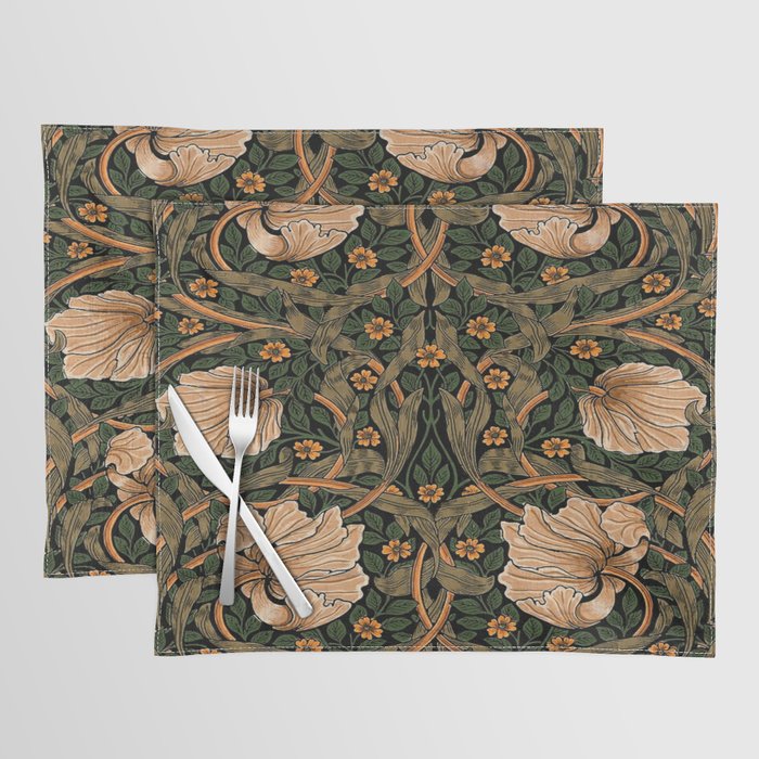 William Morris Pimpernel,No.2, William Morris floral design  Placemat Gallery Image 1