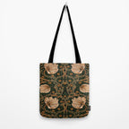 William Morris Pimpernel,No.2, William Morris floral design  Tote Bag Gallery Image 2