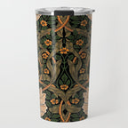 William Morris Pimpernel,No.2, William Morris floral design  Travel Mug Gallery Image 1
