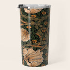 William Morris Pimpernel,No.2, William Morris floral design  Travel Mug Gallery Image 3