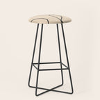 Abstract line art 23 Stool Gallery Image 1
