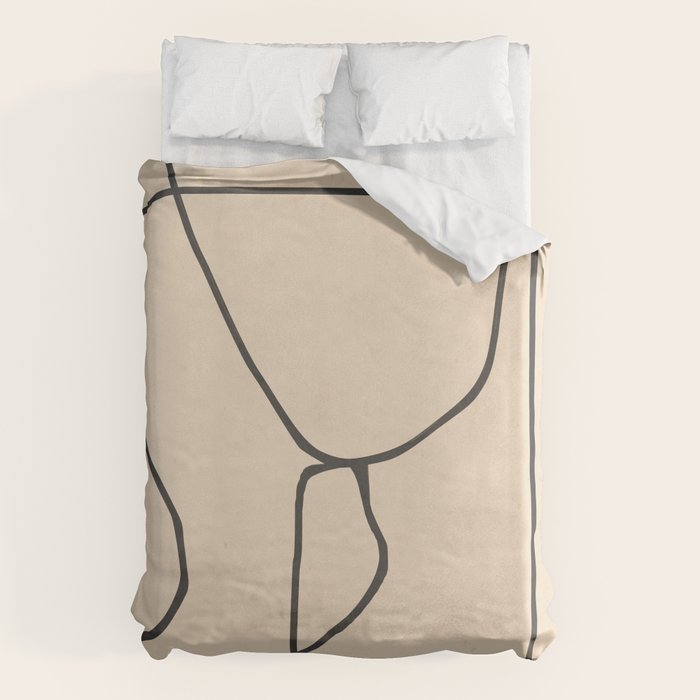 Abstract line art 23 Duvet Cover Gallery Image 1