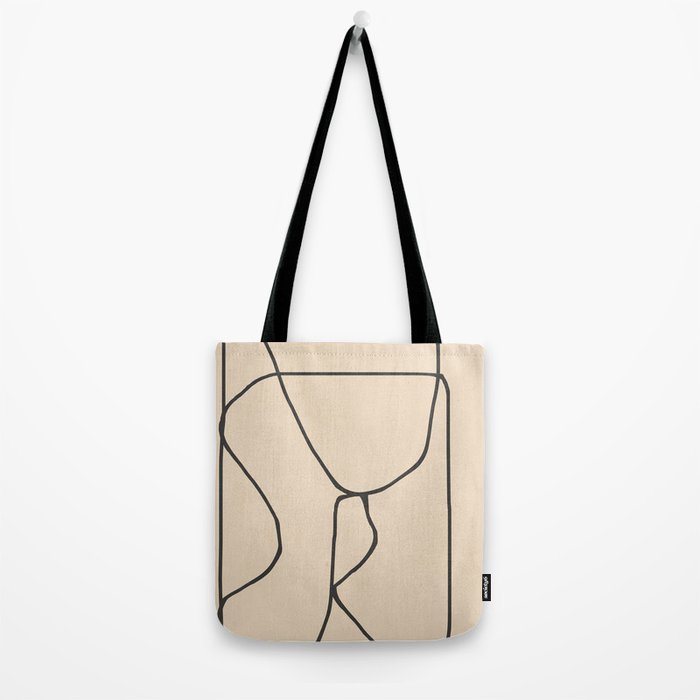 Abstract line art 23 Tote Bag Gallery Image 2