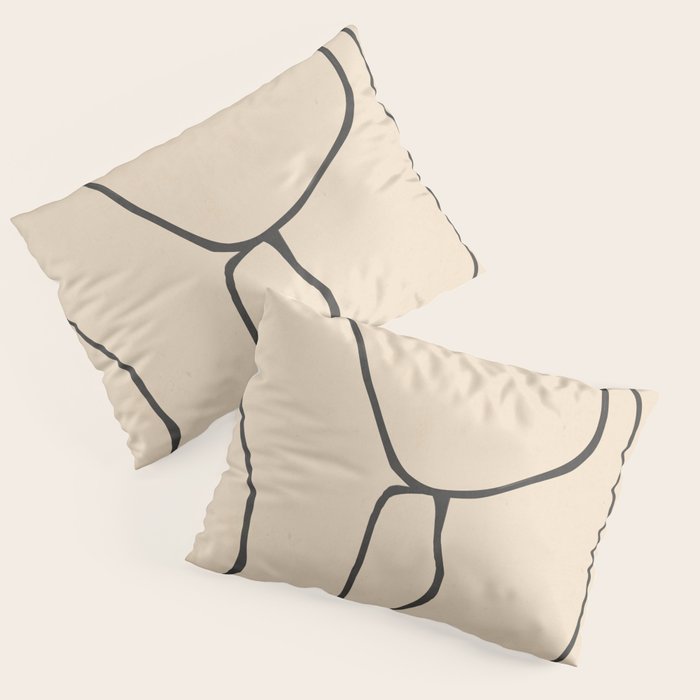 Abstract line art 23 Pillow Sham Gallery Image 1