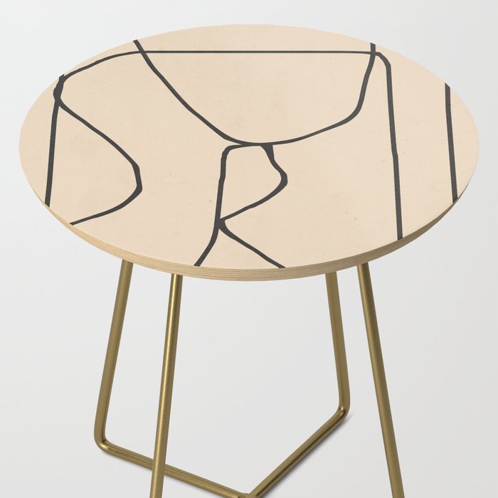 Abstract line art 23 Side Table Gallery Image 2