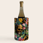 Skull and Flowers Pattern Wine Chiller Gallery Image 3